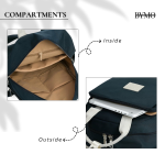 Patch Decor Backpack - Image 3