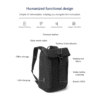 KINGSONS 17L MINIMALIST BUSINESS BACKPACK - Image 3